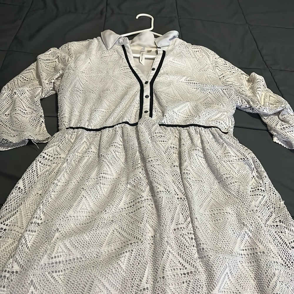 White dress